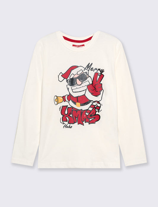 Magic Party Print T-Shirt - White