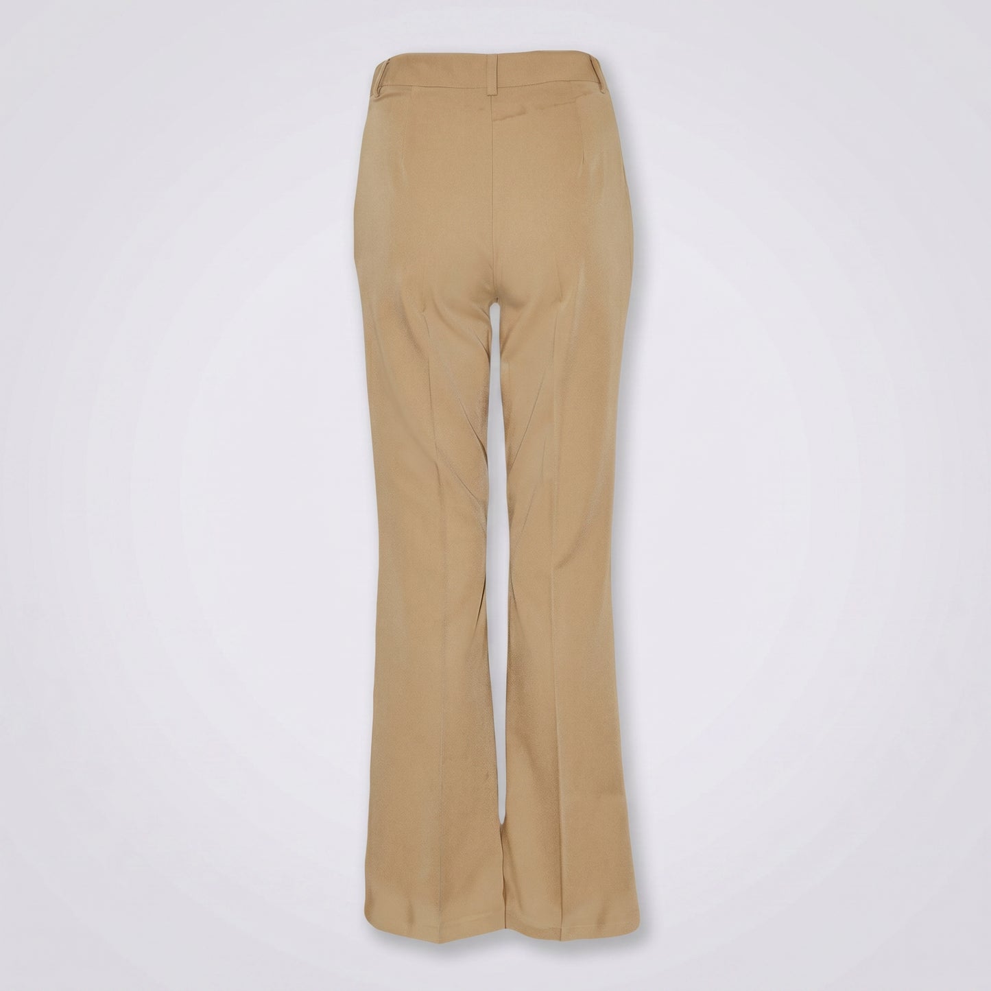 Pantaloni dritti classici con tasche - Sabbia