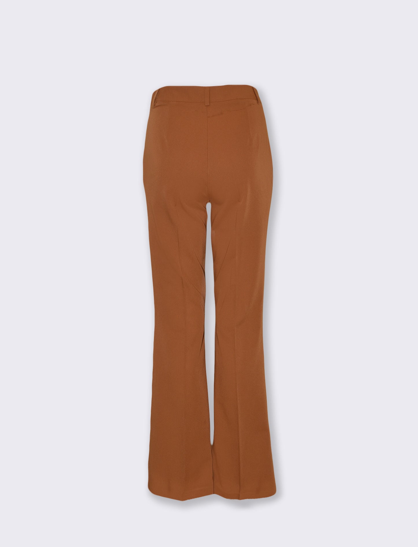 Pantaloni dritti classici con tasche - Cacao
