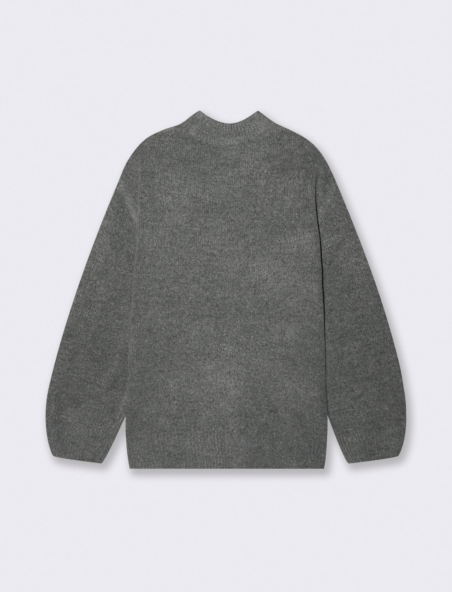 MAXIPULLOVER - Grigio mel.