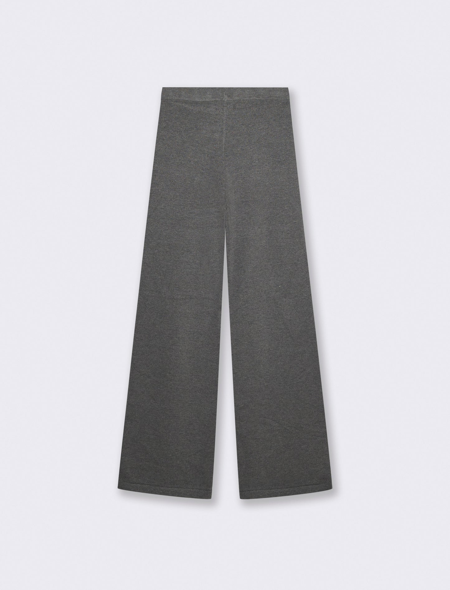 PANTALONI IN MAGLIA - Grigio mel.