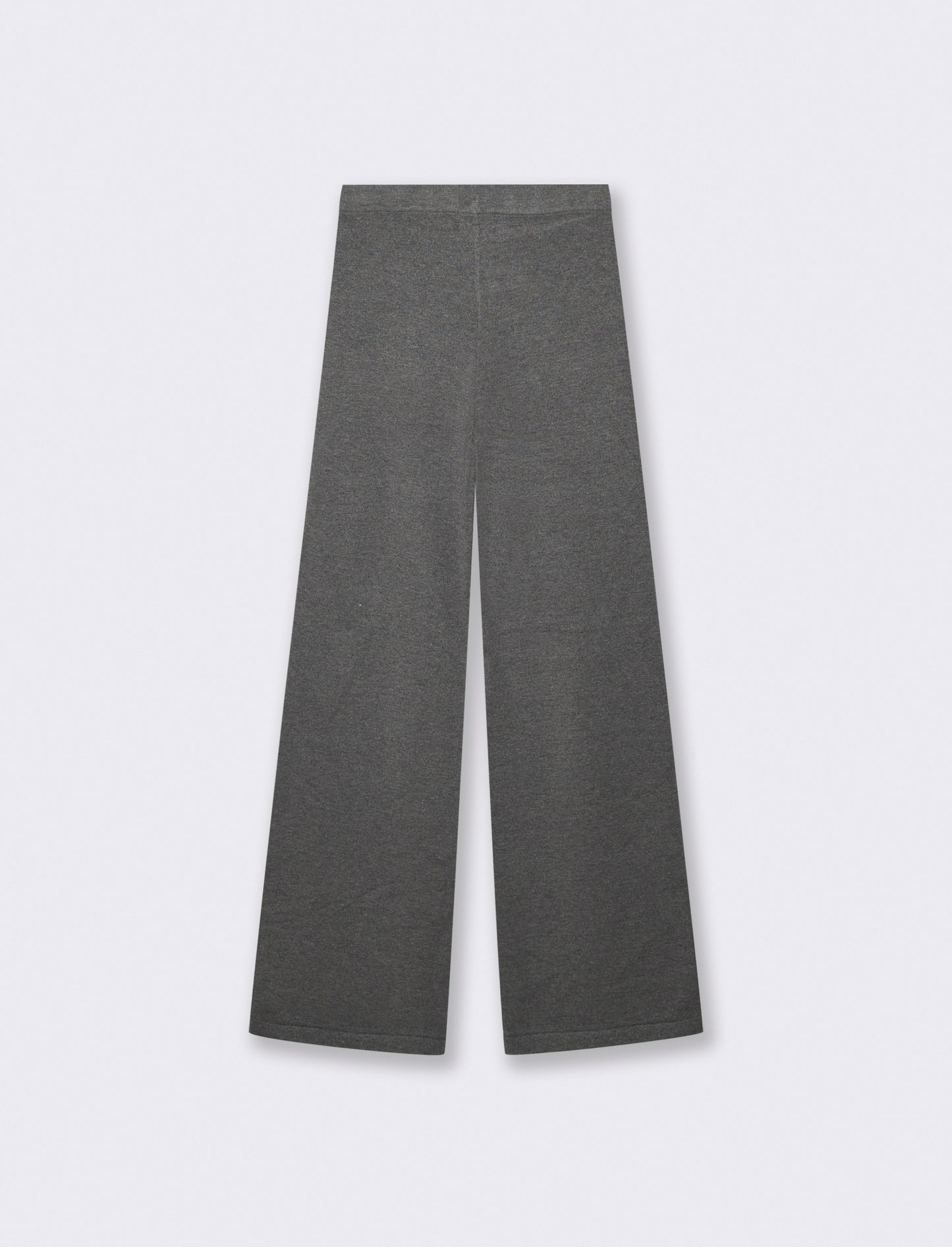 PANTALONI IN MAGLIA - Grigio mel.