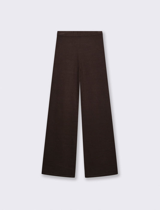 PANTALONI IN MAGLIA - Moro