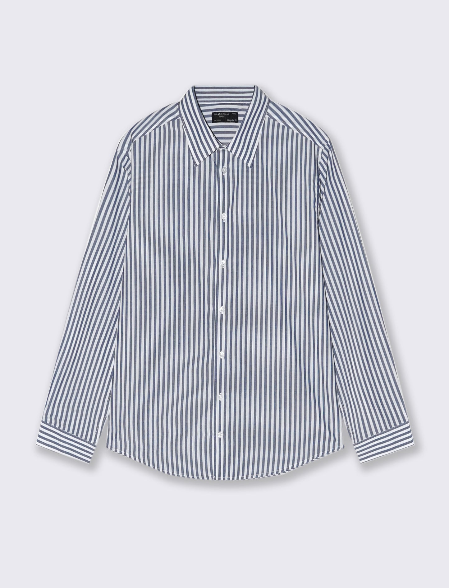 CAMICIA FANTASIA A RIGHE - Bluette