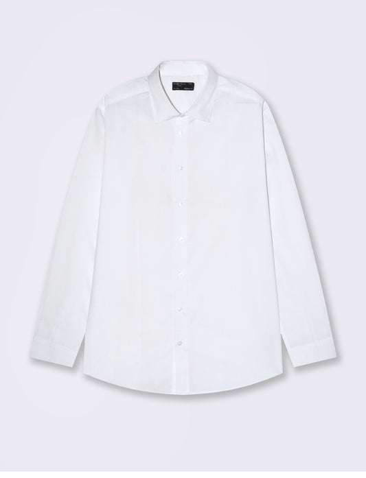 CAMICIA BASIC REGULAR FIT EASY IRON - Bianco