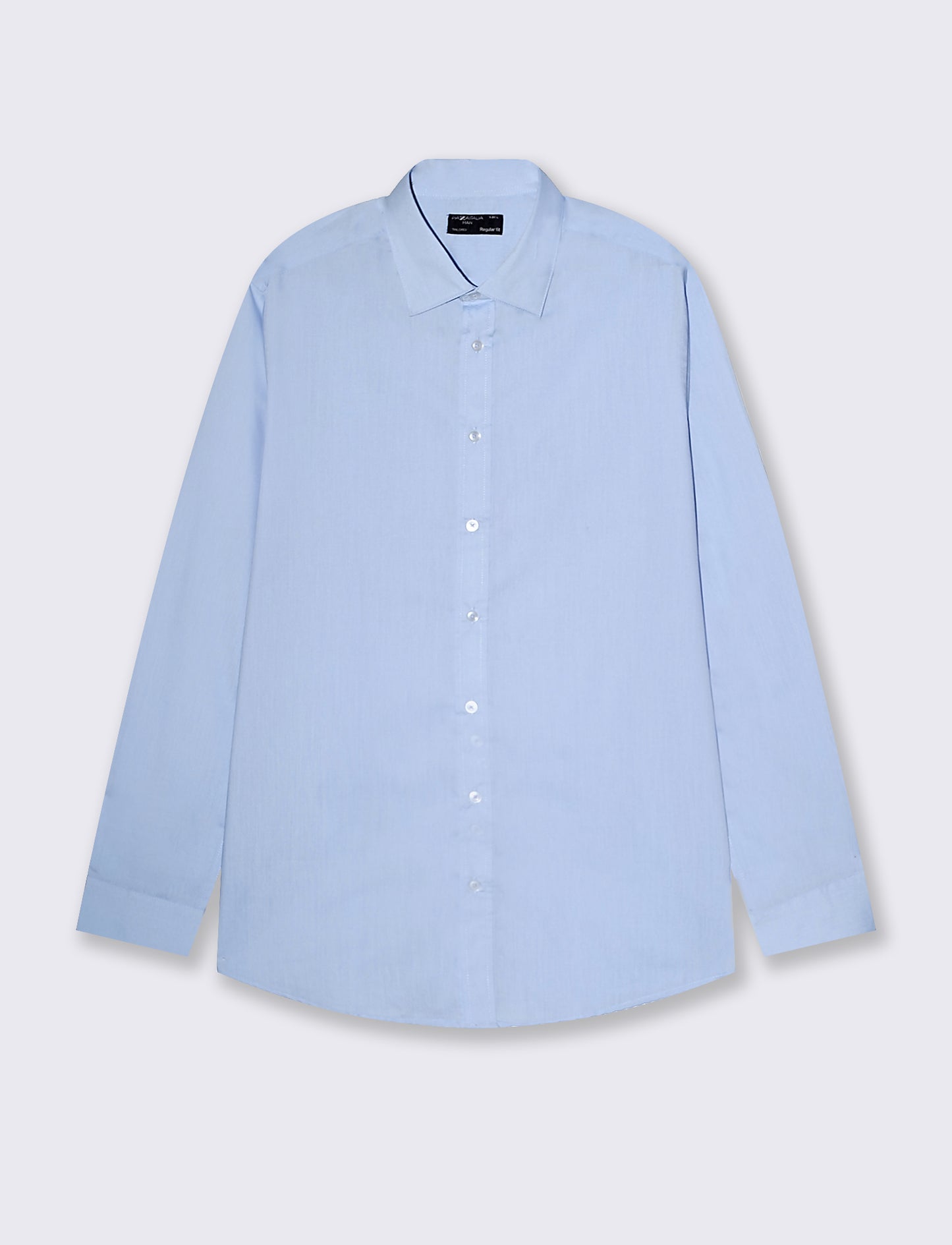 CAMICIA BASIC REGULAR FIT EASY IRON - Azzurro