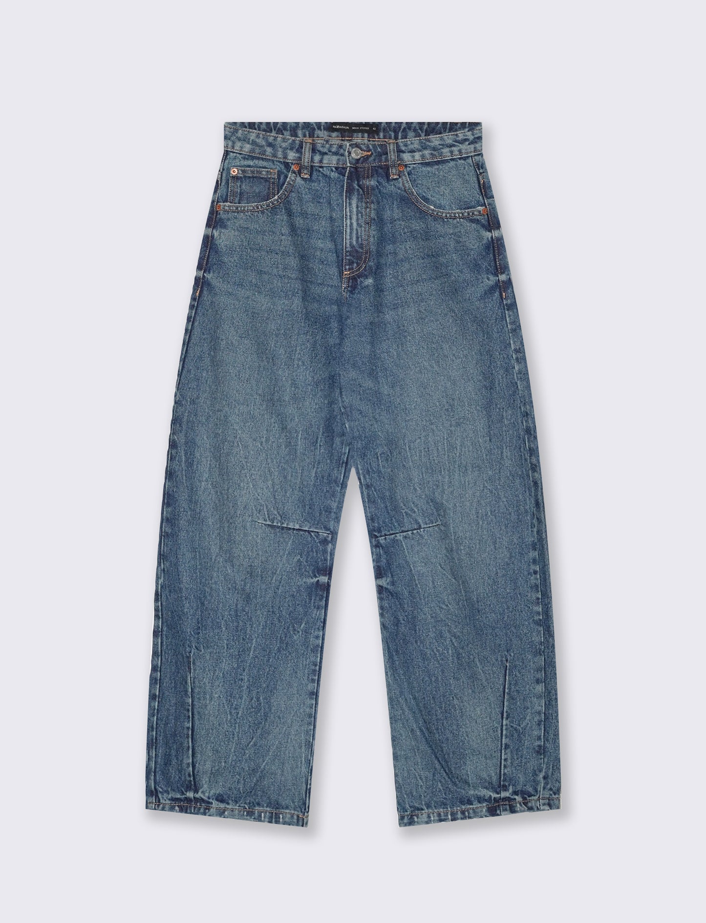 JEANS BAGGY BALLON - Denim