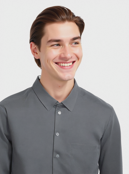 CAMICIA OXFORD REGULAR FIT - Bianco