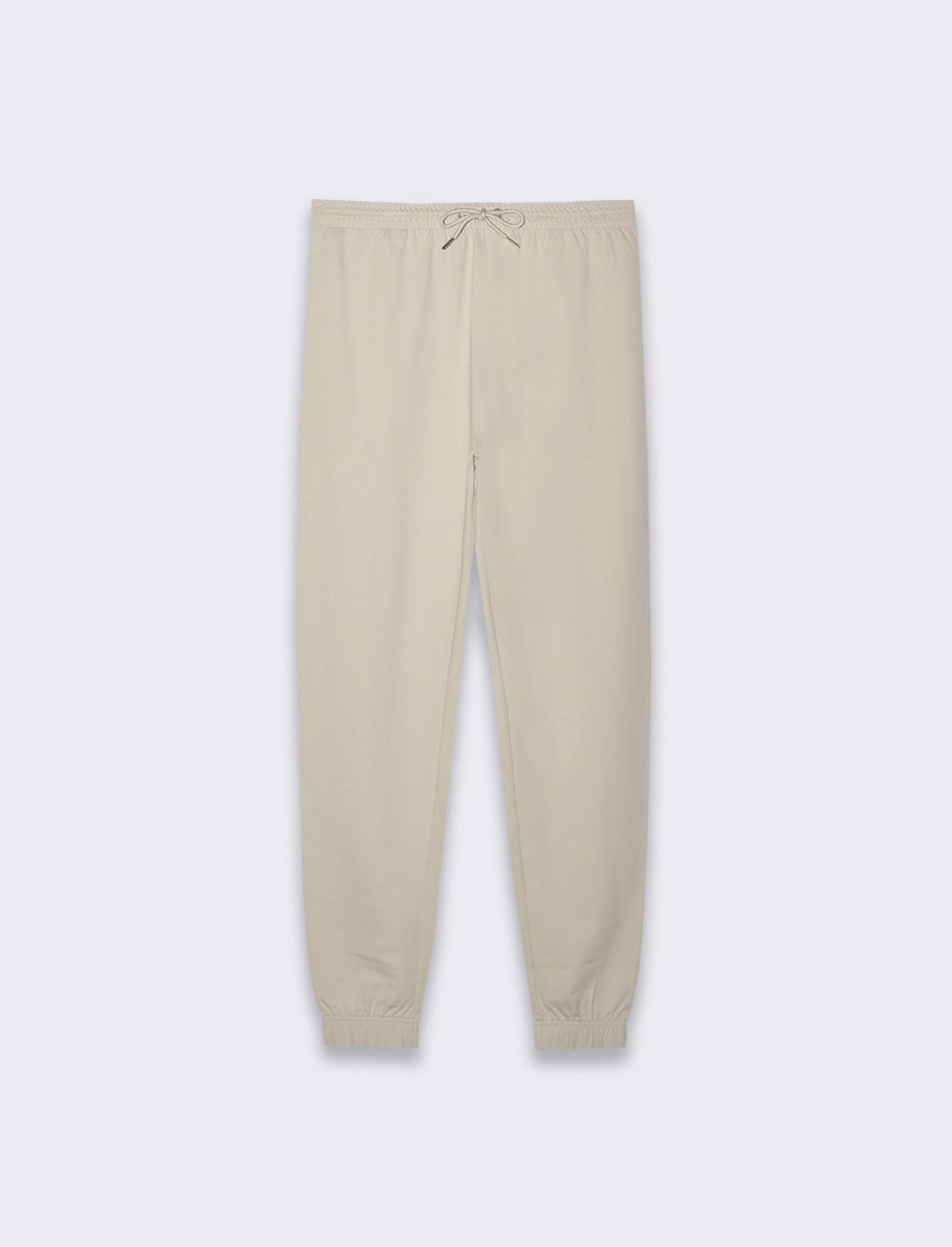 PANTALONI JOGGER BASIC IN FELPA - Grigio ghiaccio