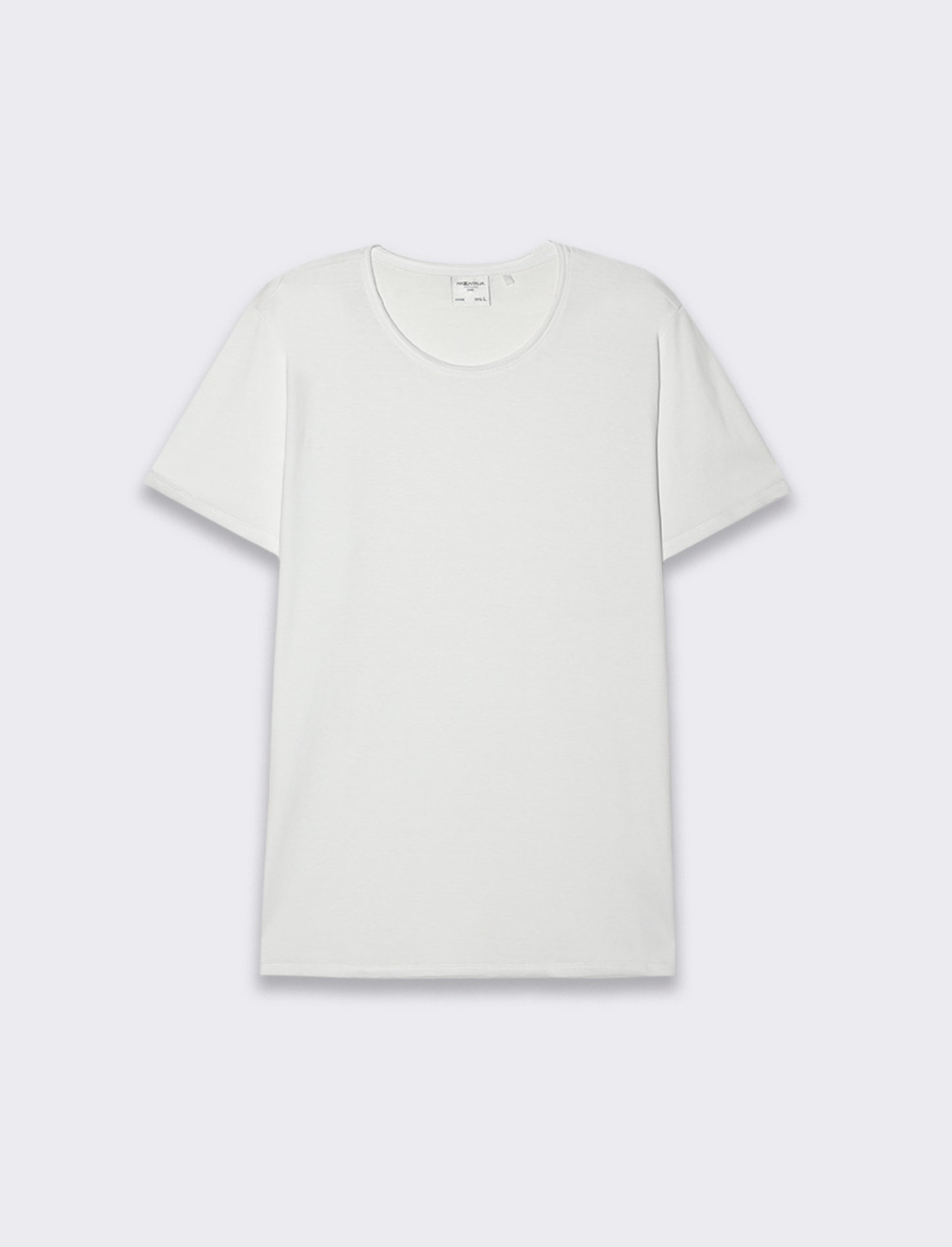 T-SHIRT ORLI TAGLIO VIVO REGULAR FIT - Bianco