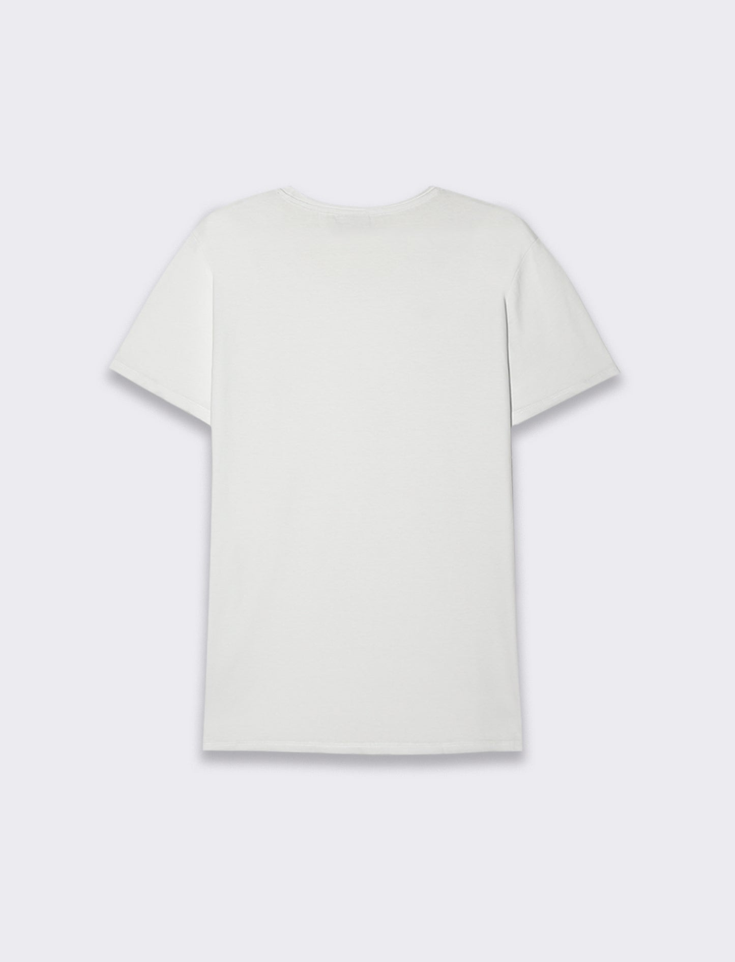 T-SHIRT ORLI TAGLIO VIVO REGULAR FIT - Bianco