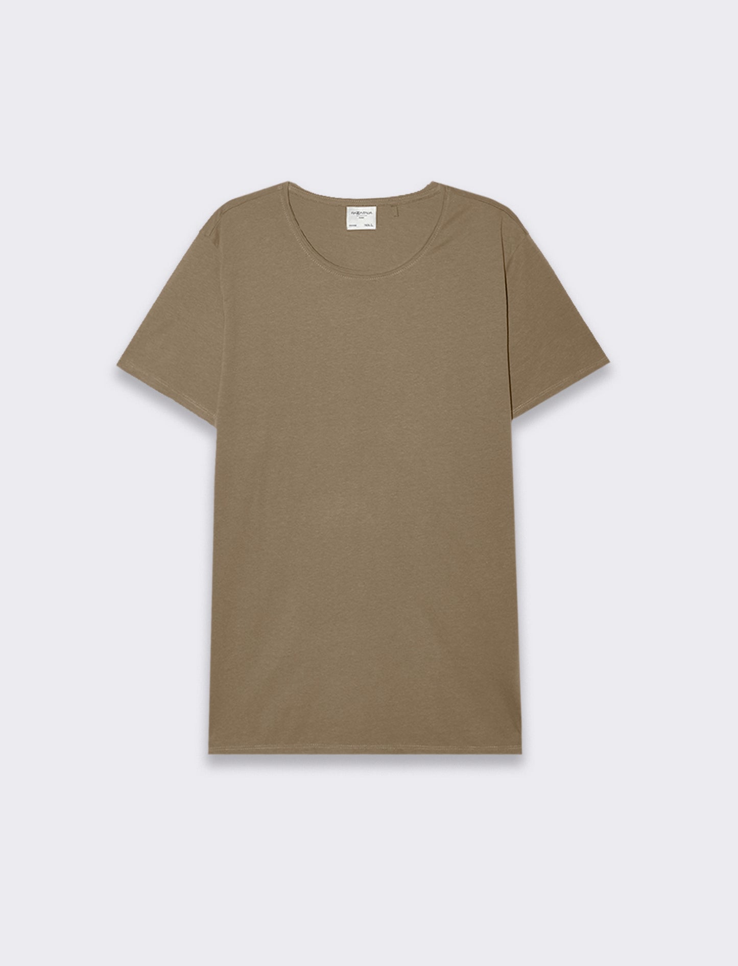 T-SHIRT ORLI TAGLIO VIVO REGULAR FIT - Verde kaki