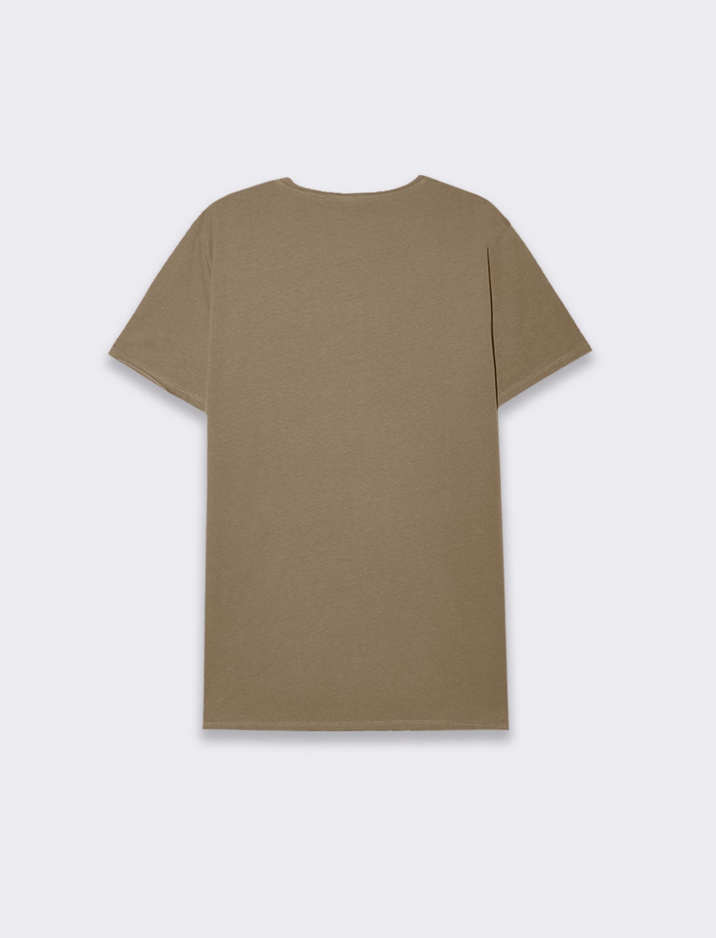 T-SHIRT ORLI TAGLIO VIVO REGULAR FIT - Verde kaki