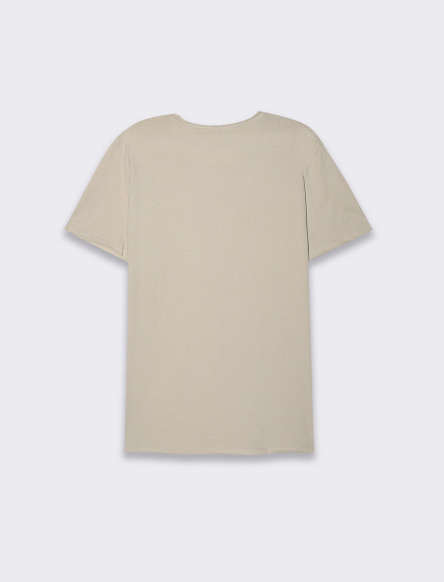 T-SHIRT ORLI TAGLIO VIVO REGULAR FIT - Grigio ghiaccio