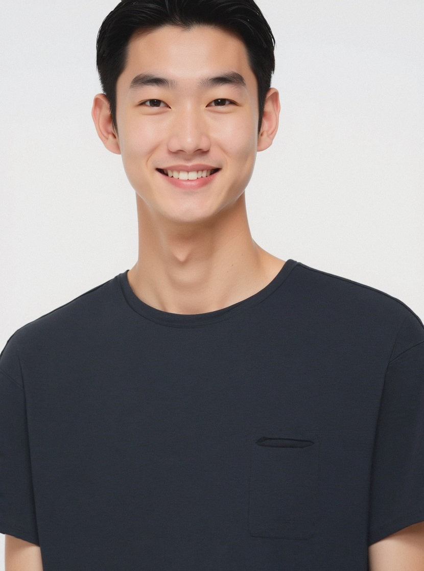 T-SHIRT COTONE SLUB LOOSE FIT - Avion