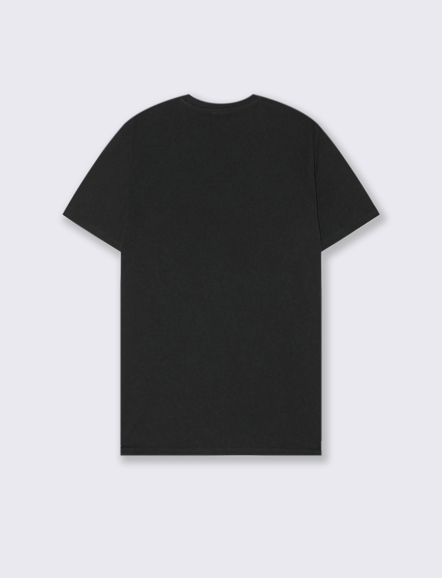 T-SHIRT BASIC IN COTONE PREMIUM REGULAR FIT - Nero