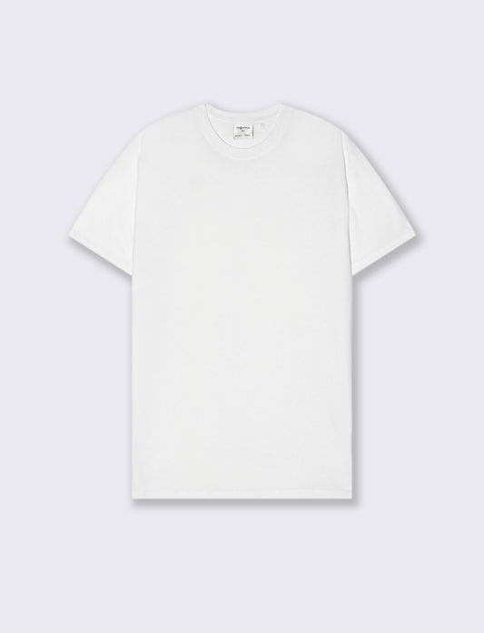 T-SHIRT BASIC IN COTONE PREMIUM REGULAR FIT - Bianco