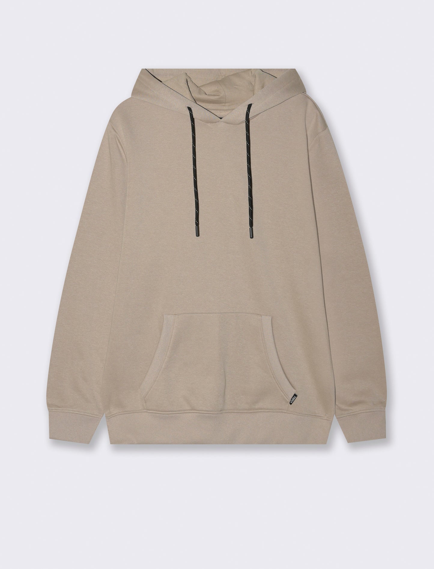 FELPA BASIC CON CAPPUCCIO - Beige