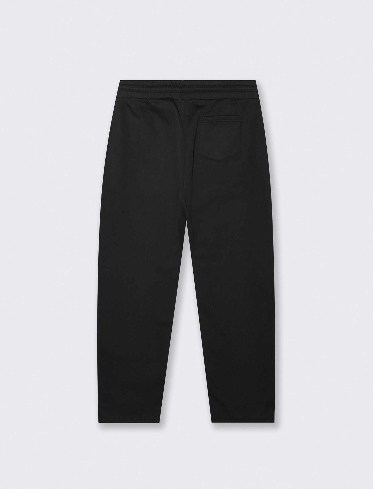 PANTALONI IN FELPA CON VITA JOGGER - Nero