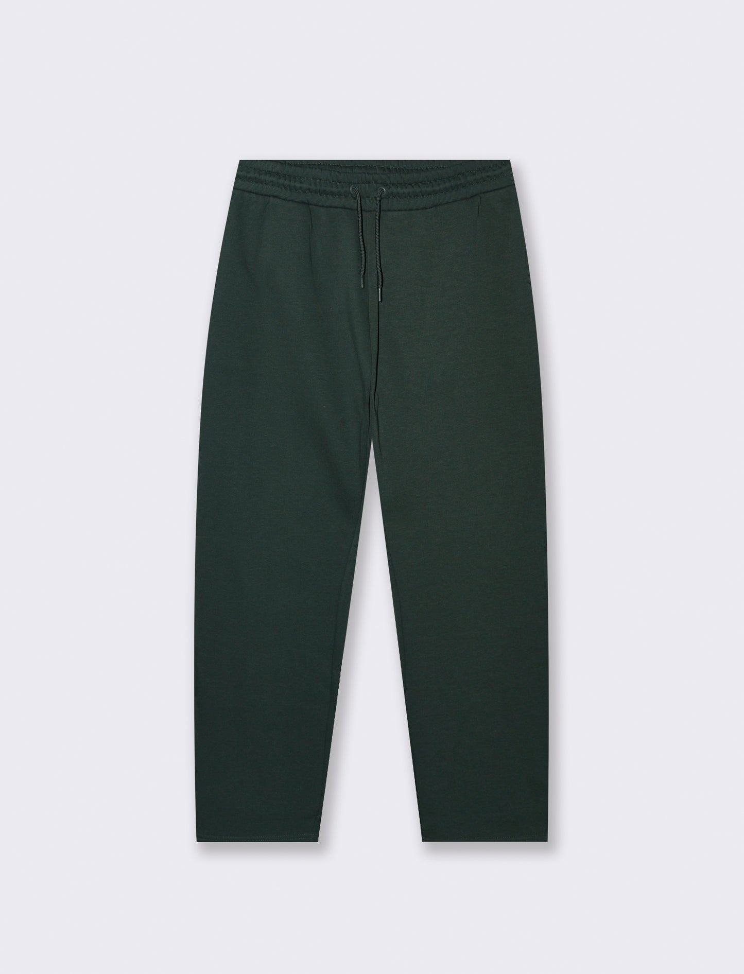 PANTALONI IN FELPA CON VITA JOGGER - Verde scuro