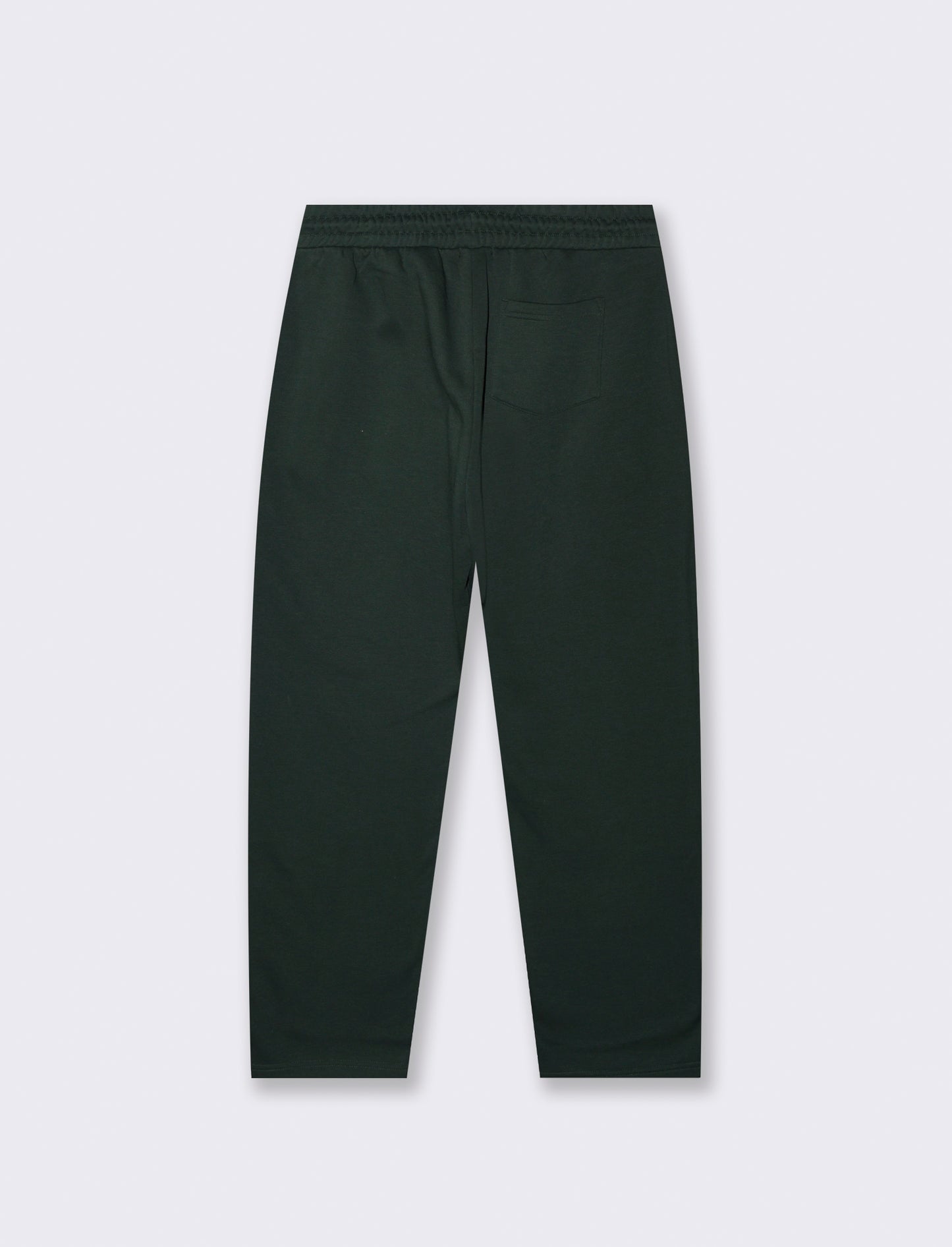 PANTALONI IN FELPA CON VITA JOGGER - Verde scuro