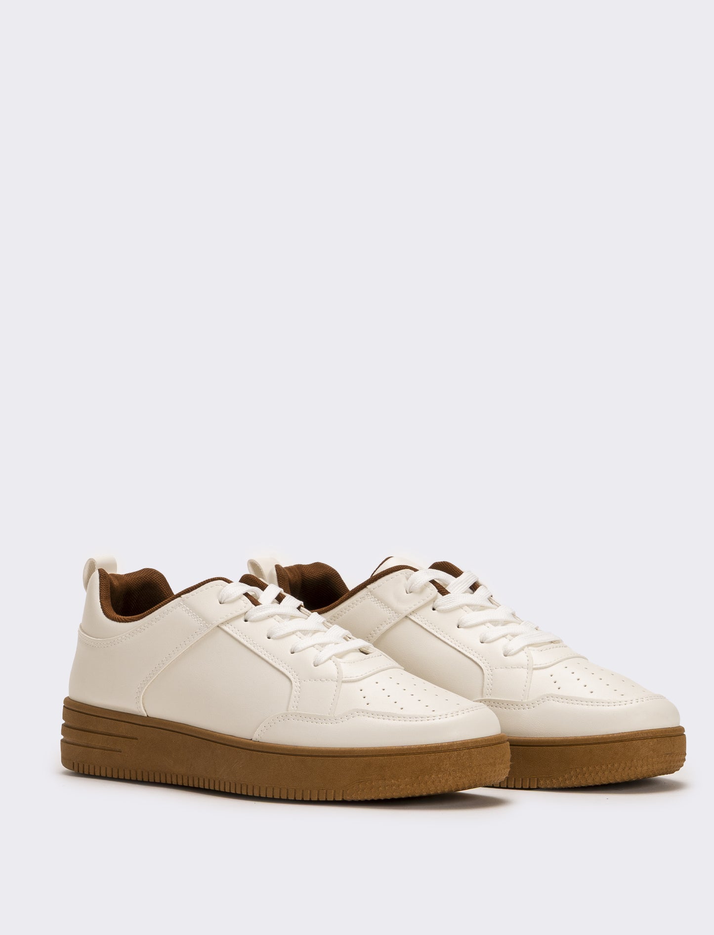 Sneakers basica da uomo - Bianco