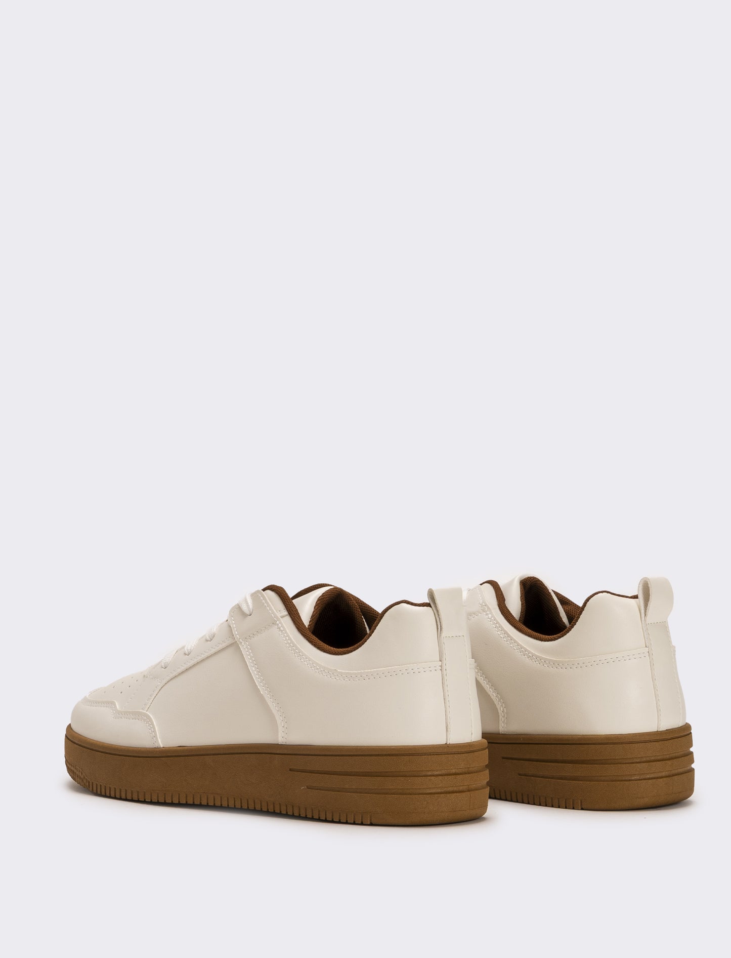 Sneakers basica da uomo - Bianco
