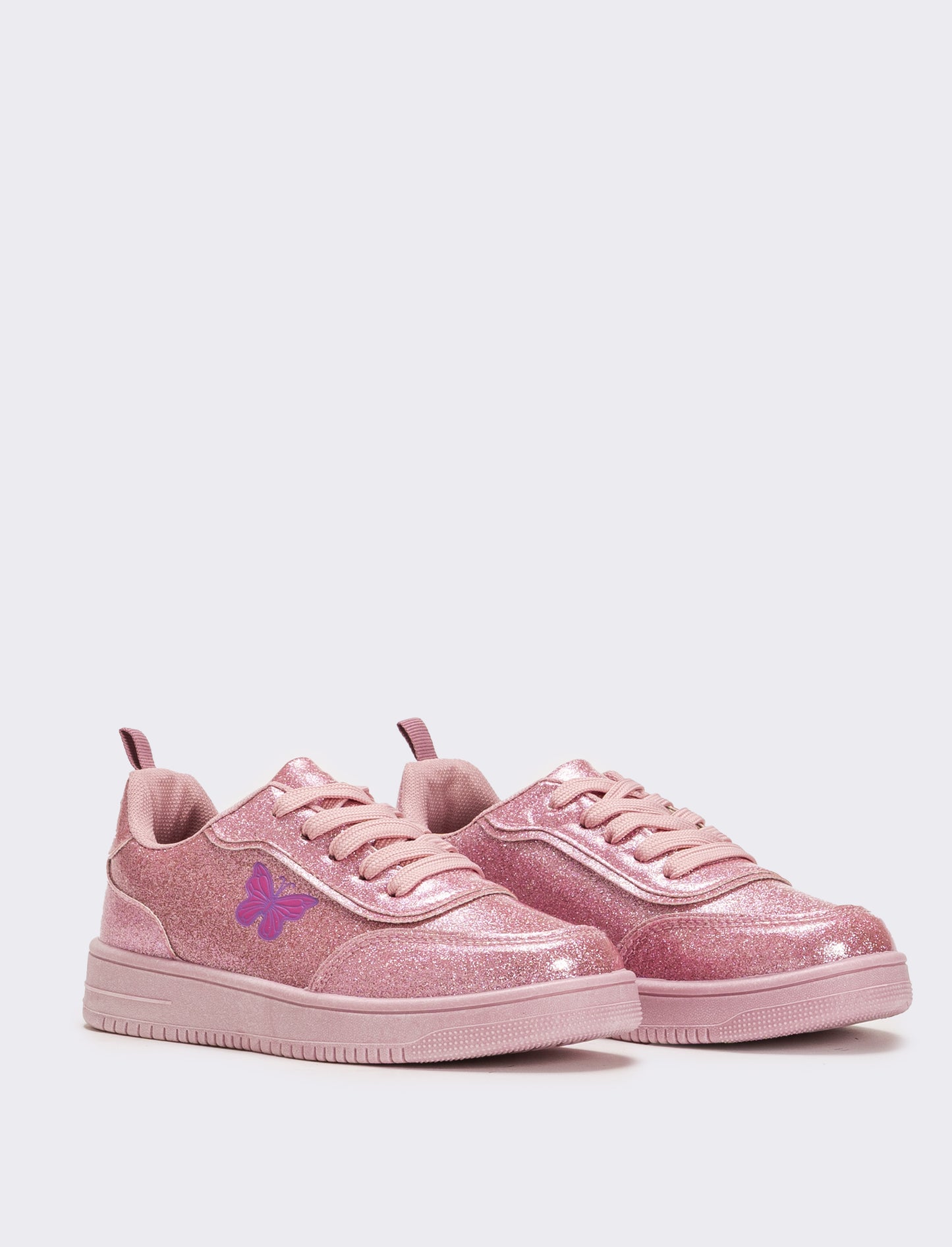 Sneakers da bambina butterfly - Rosa