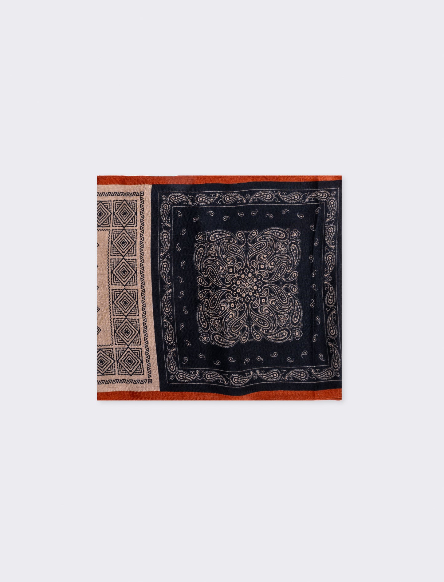 Foulard rettangolare fantasia - Multicolore