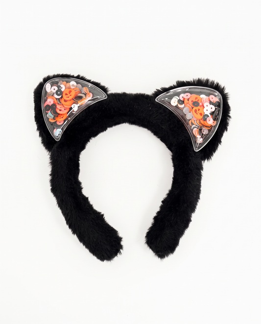 Halloween Headband for Girls - Orange