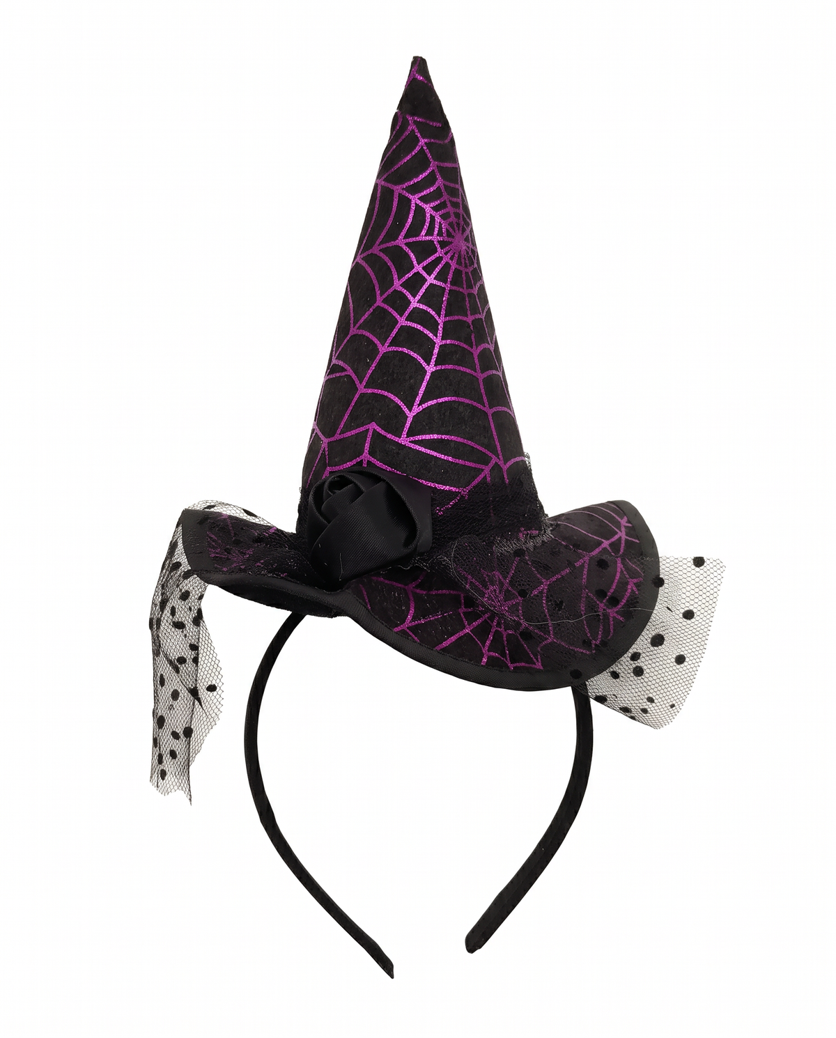 Halloween Headband for Girls - Purple