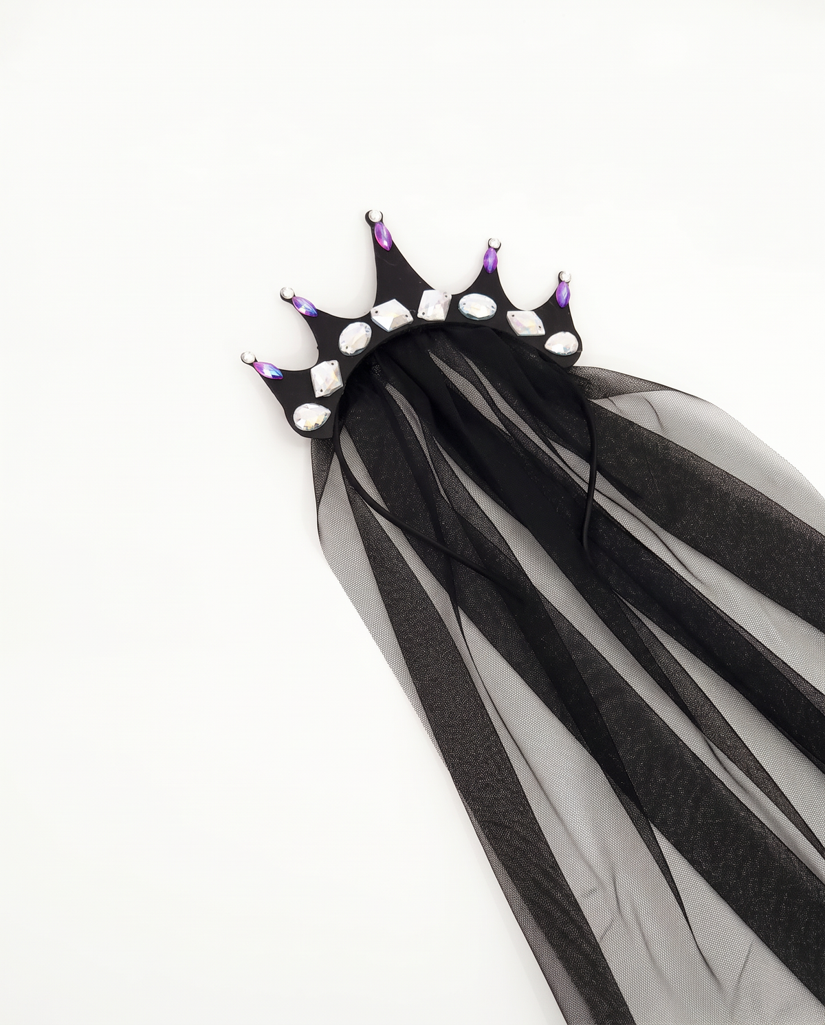 Halloween Headband for Girls - Black