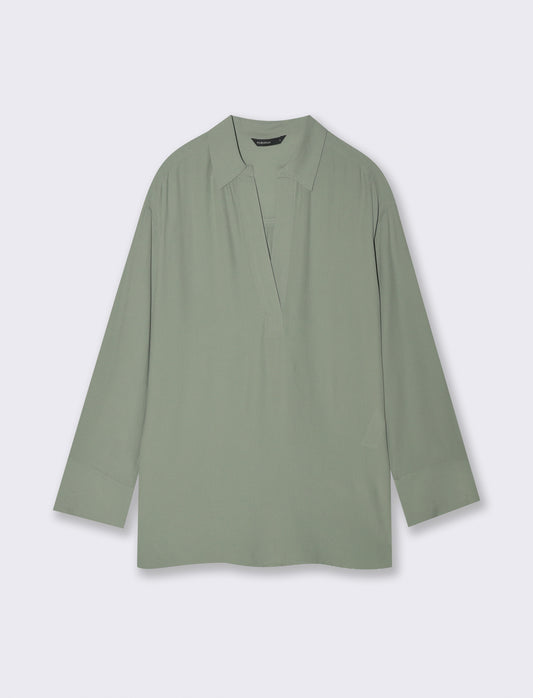 CASACCA CON SCOLLO SERAFINO - Verde foresta
