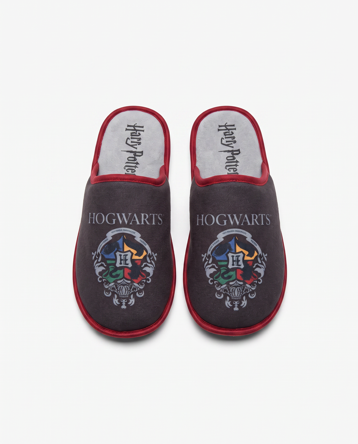 Pantofola Herry Potter da uomo in tessuto - Nero