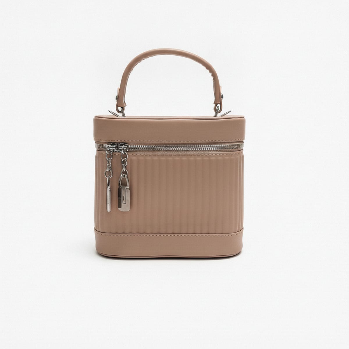 Beauty bag with shoulder strap - Beige