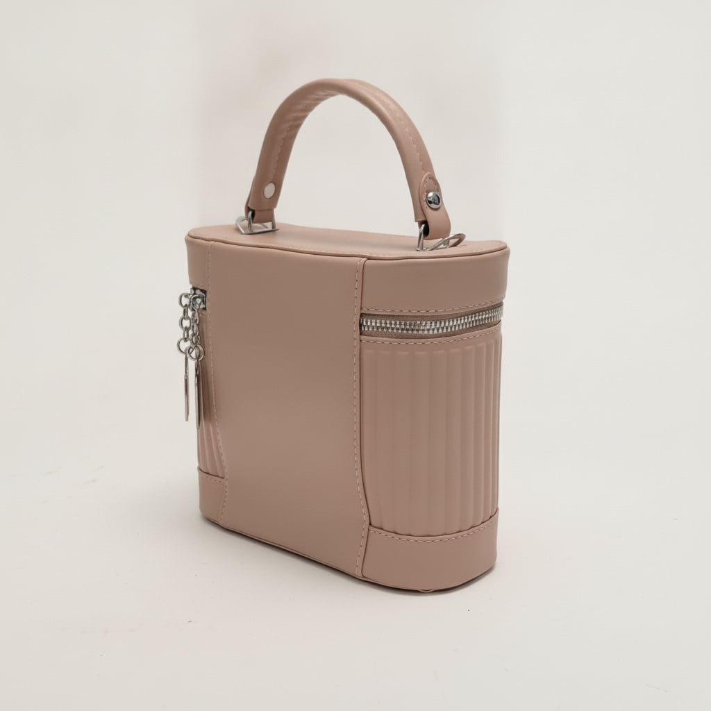 Beauty bag with shoulder strap - Beige
