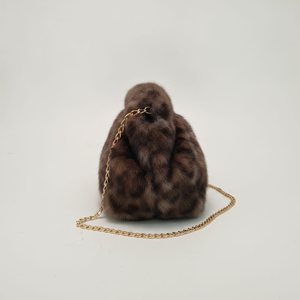 Chic faux fur clutch - Animalier