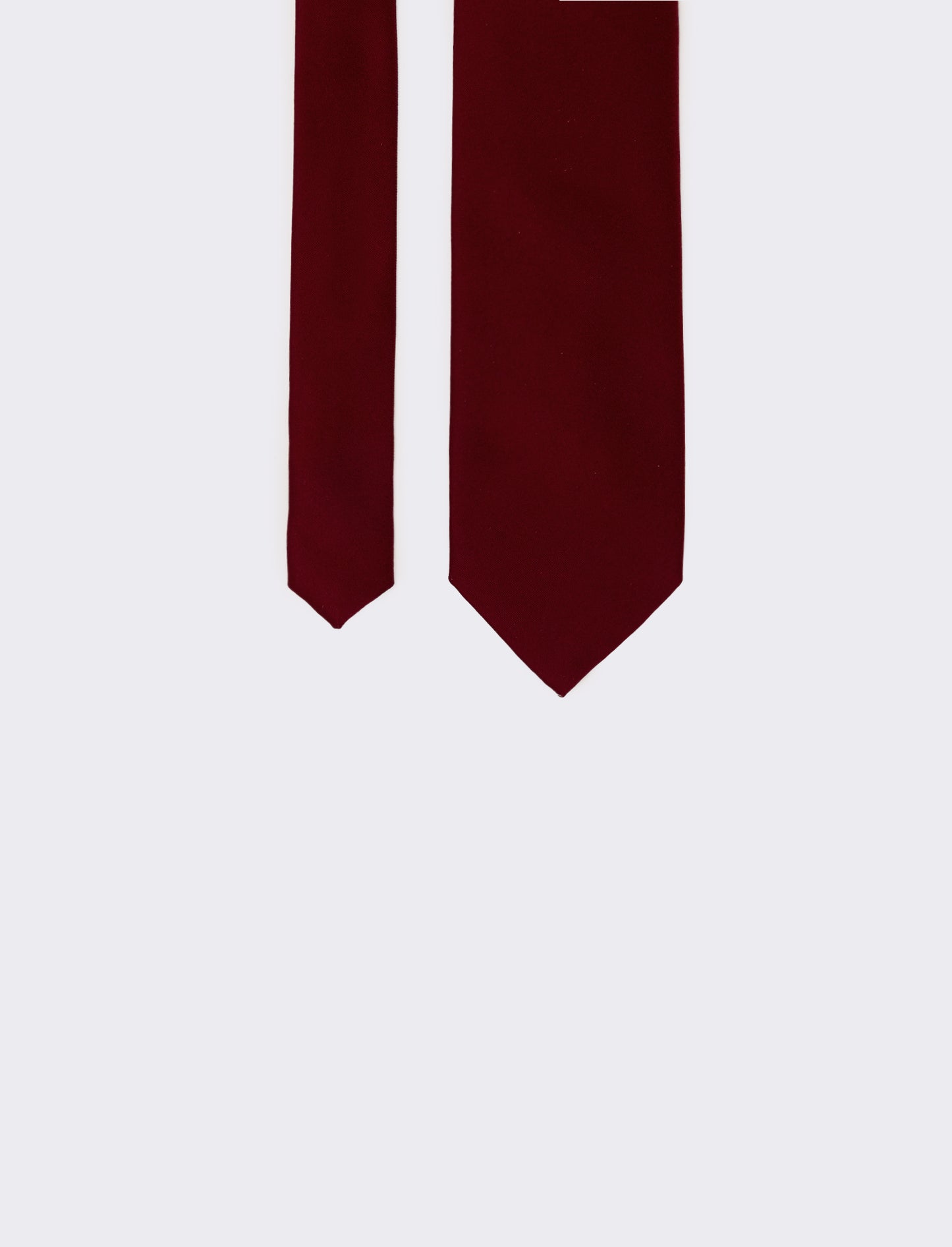 Cravatta uomo liscia 8cm - Bordeaux
