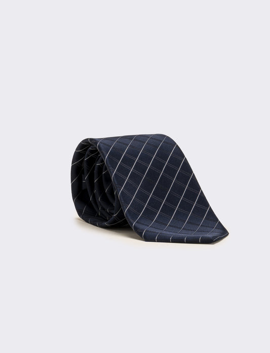 Cravatta uomo regimental - Blu