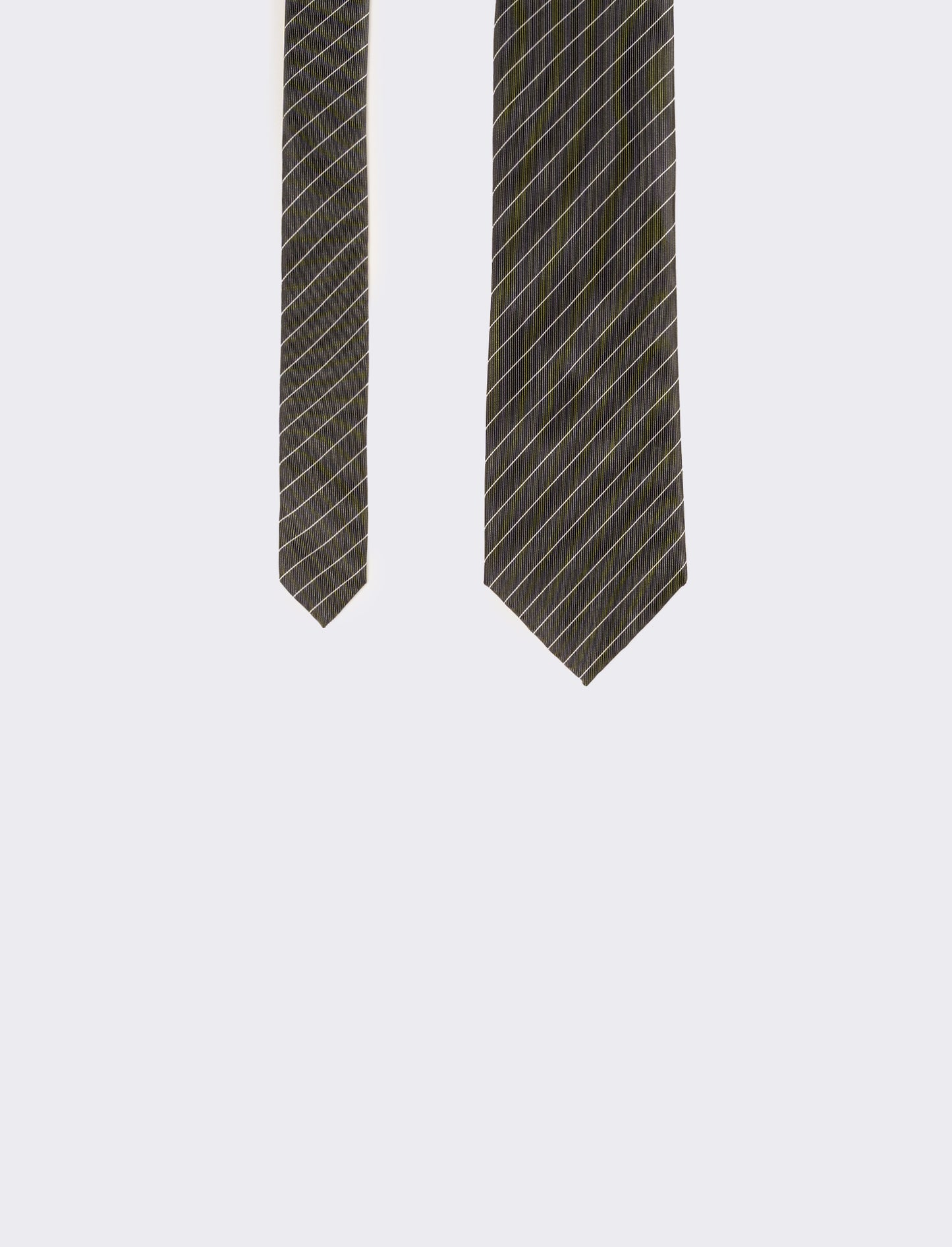 Cravatta uomo regimental - Grigio