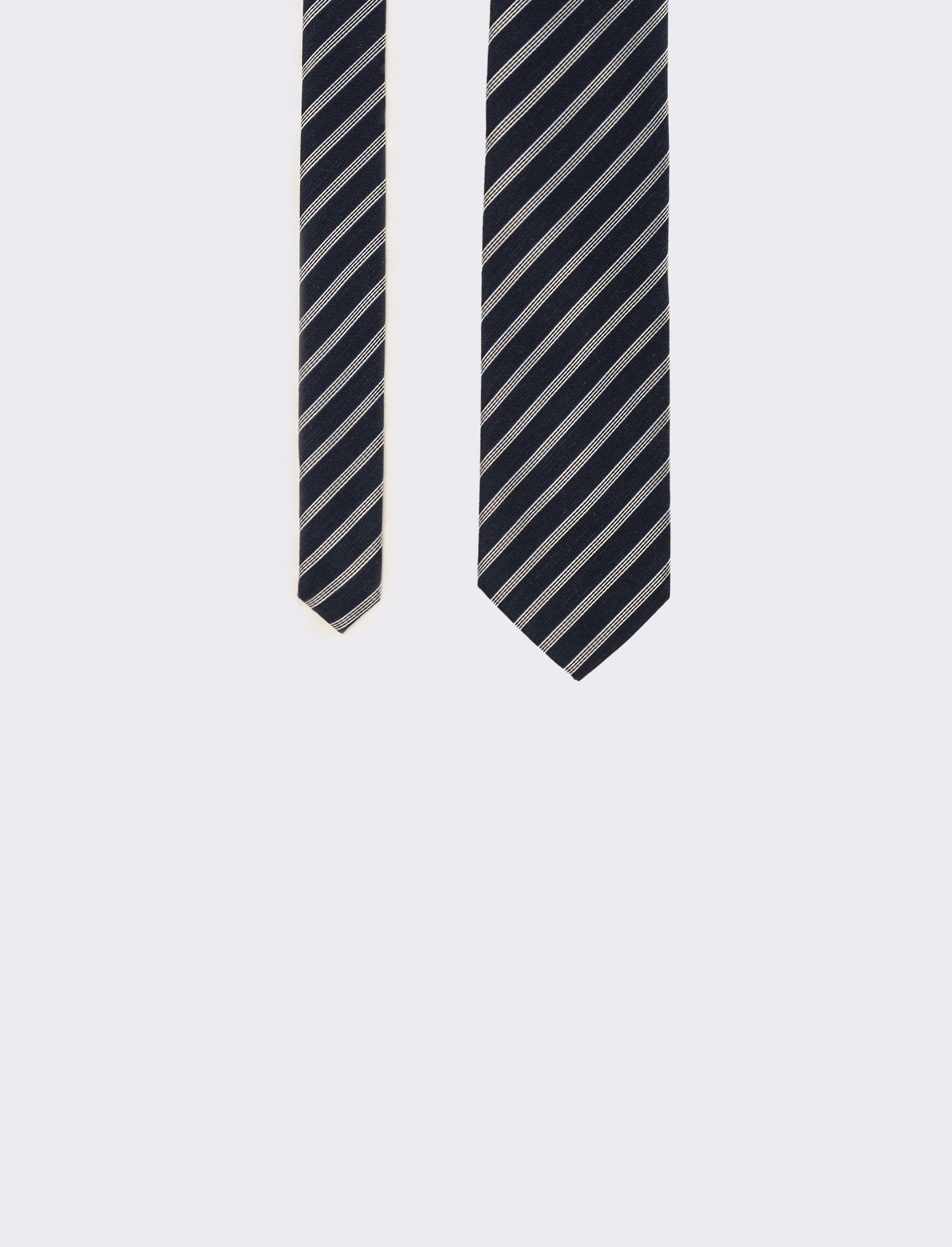 Cravatta uomo regimental - Blu navy