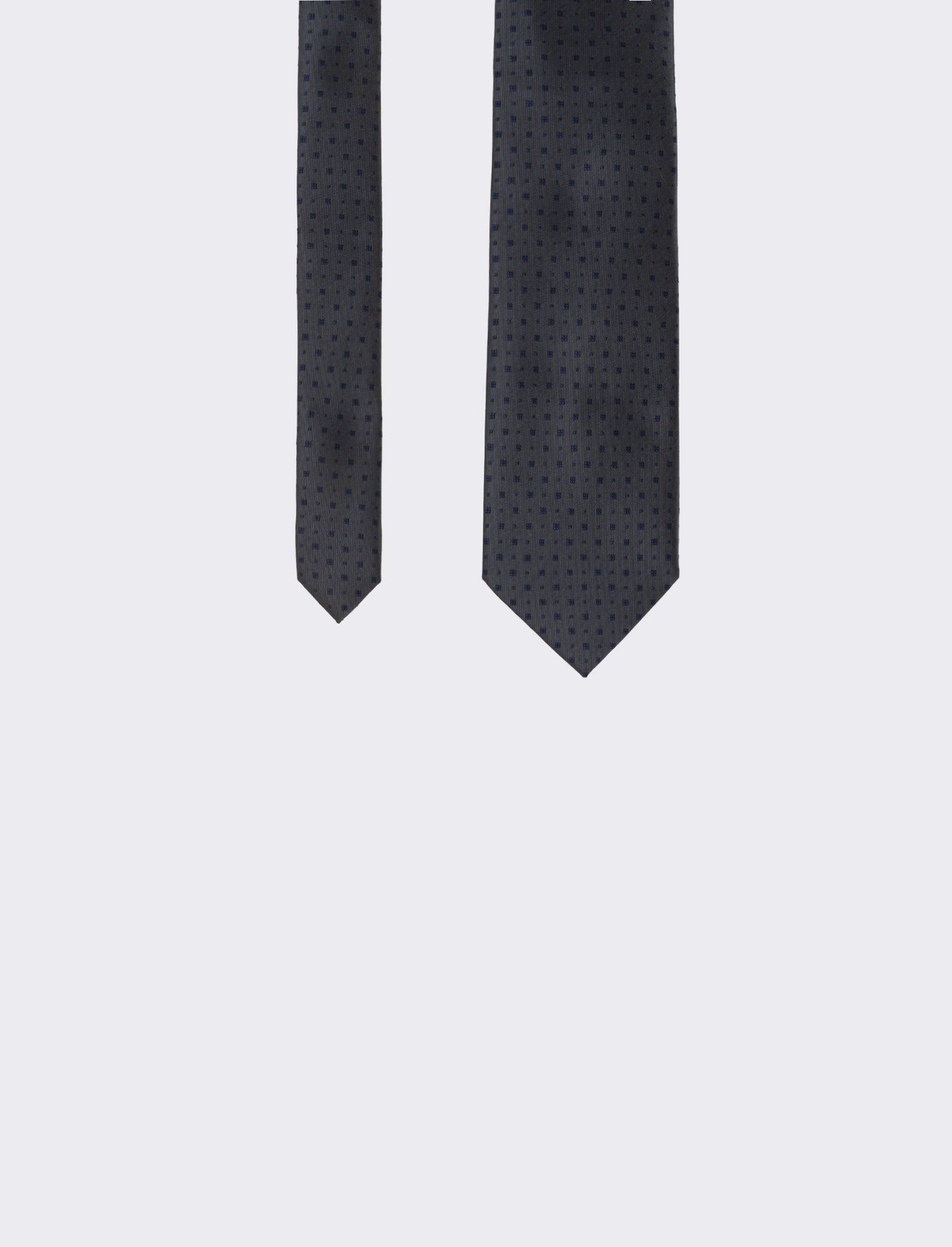 Cravatta uomo fantasia 8cm - Grigio