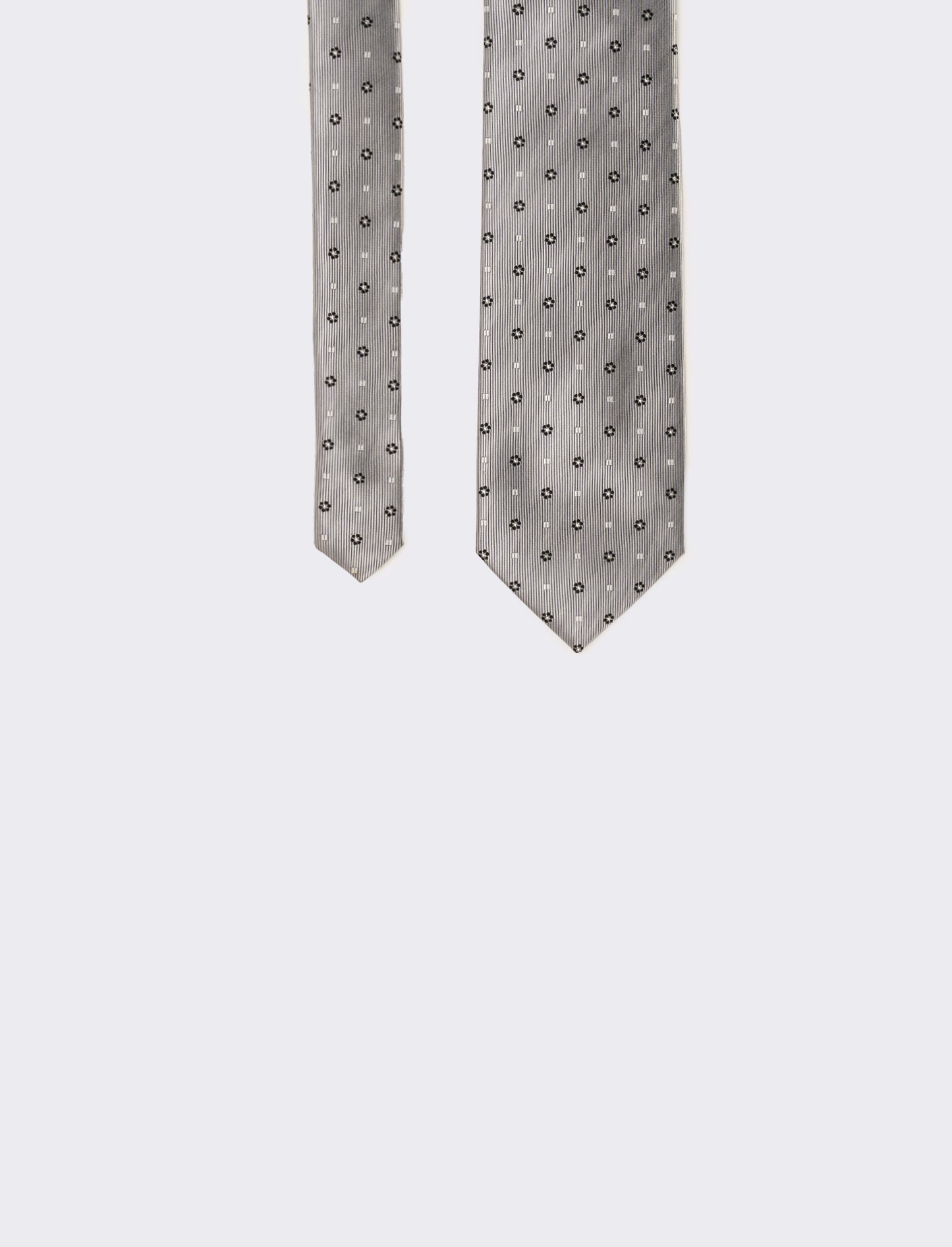 Cravatta uomo cerimonia 8cm - Grigio