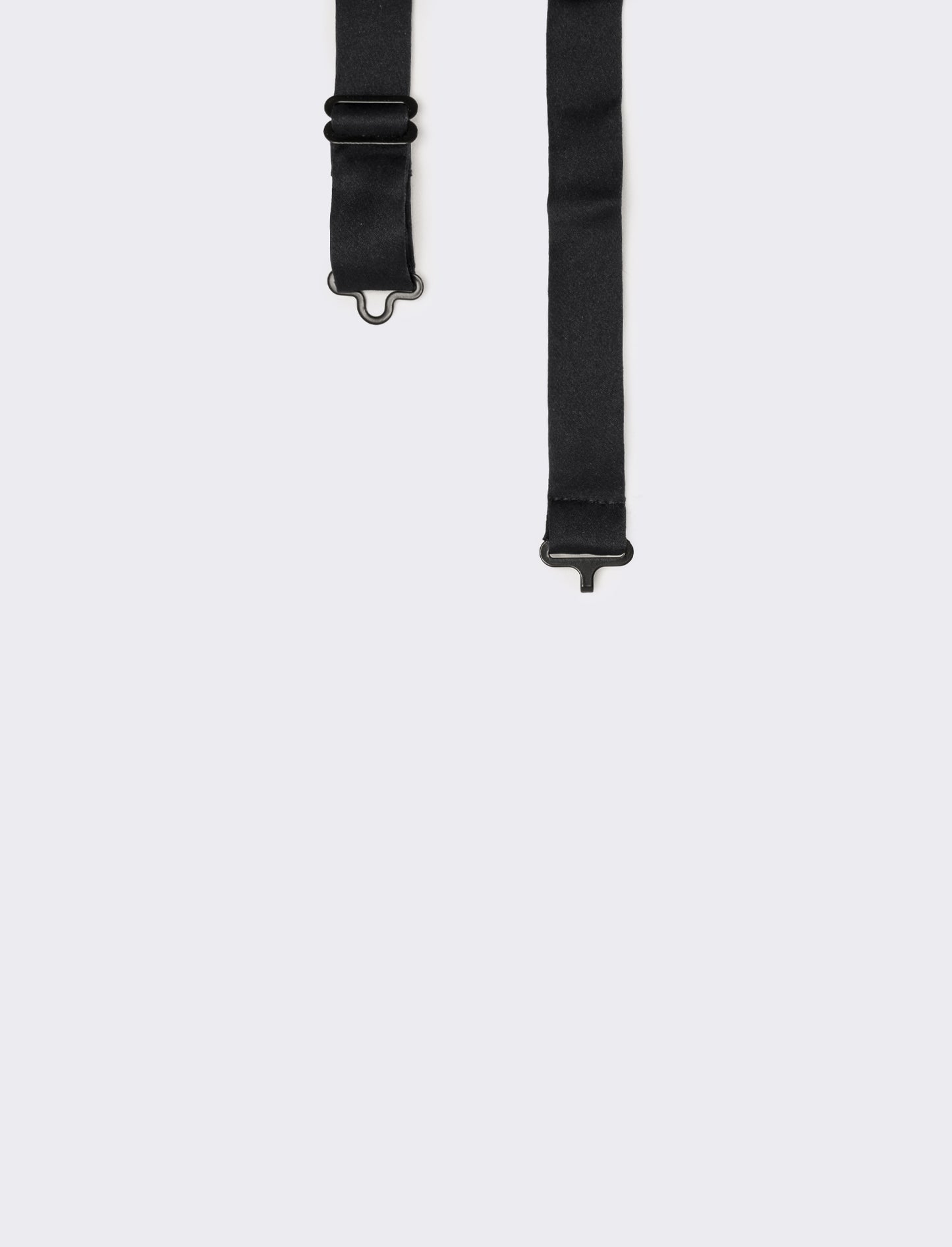 Cravatta uomo papillon+pochette - Nero