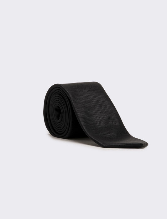 Cravatta uomo 7cm - Nero