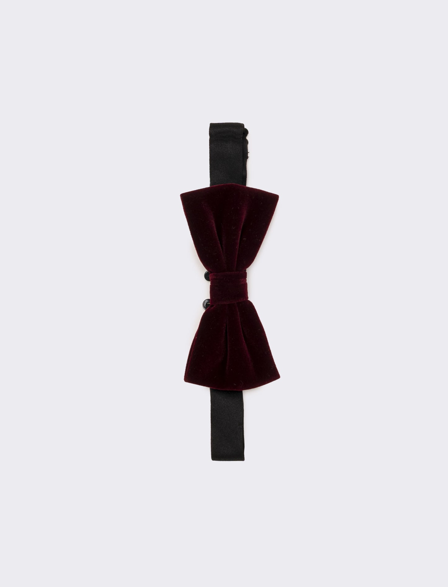 Papillon con pochette abbinata - Bordeaux