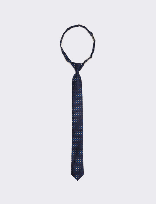 Cravatta bambino nodo - Blu