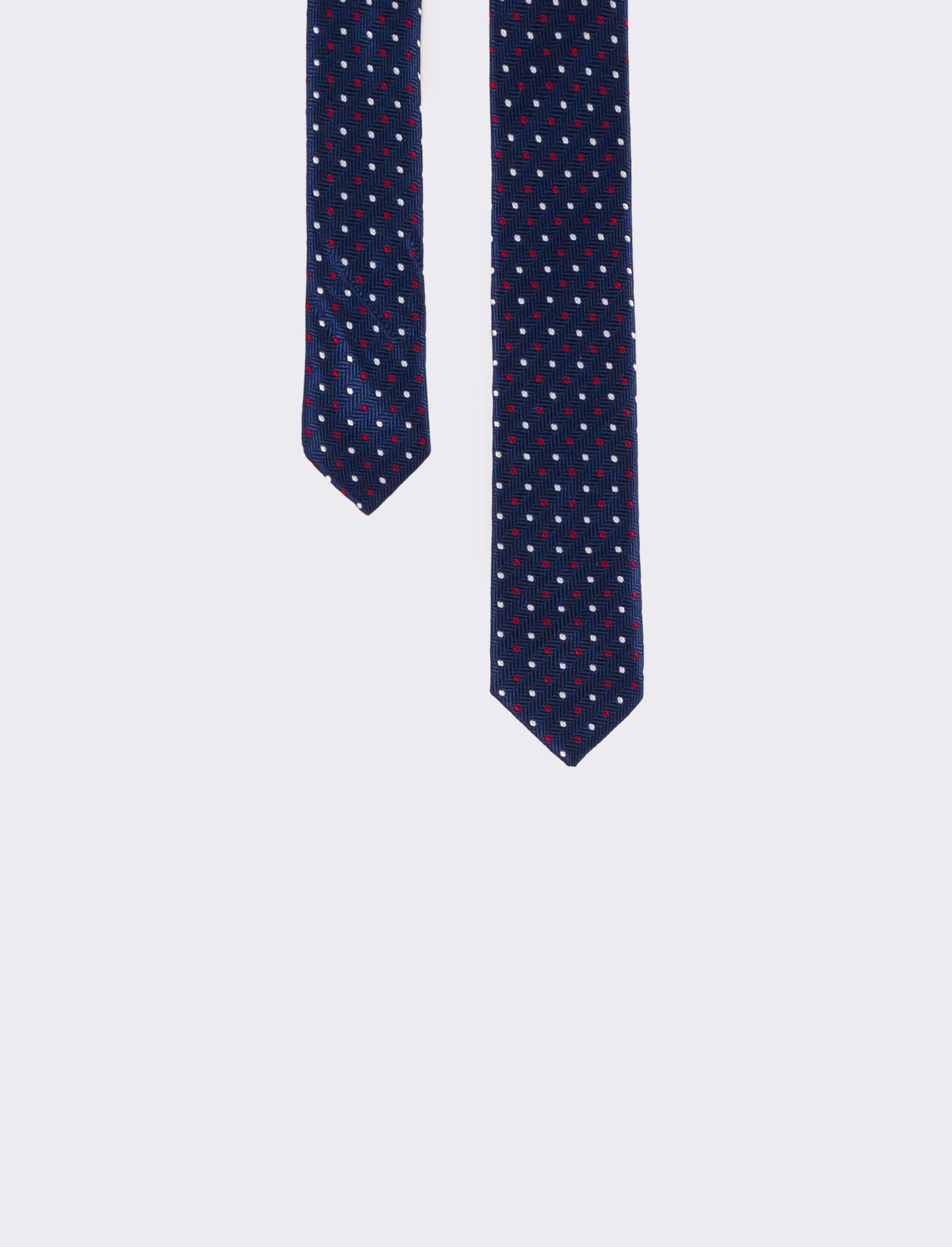 Cravatta bambino nodo - Blu-rosso