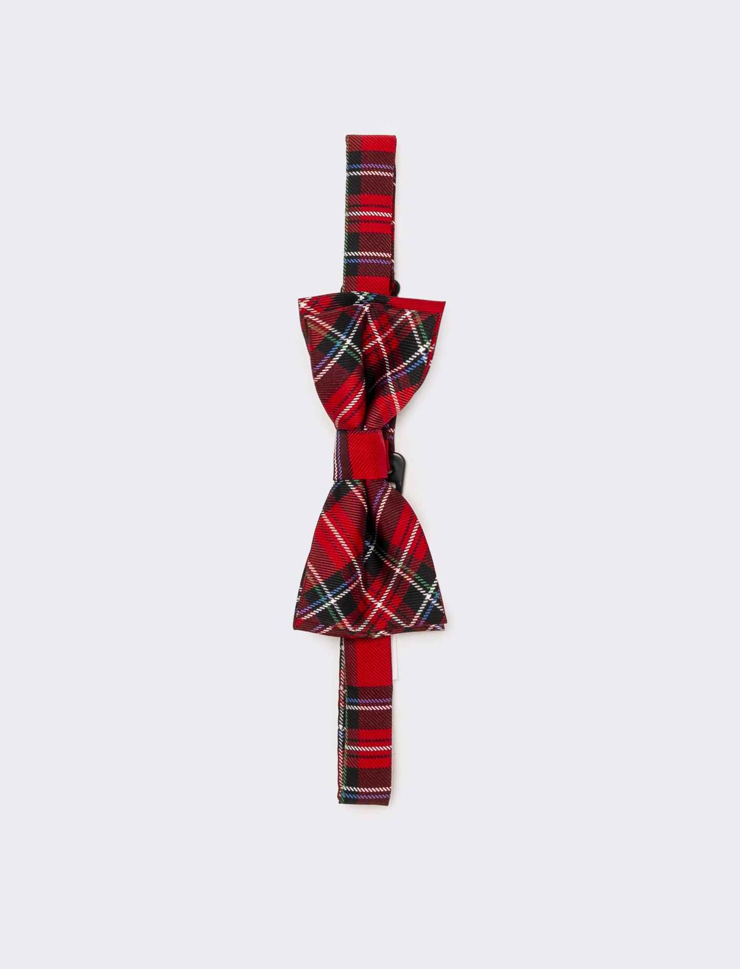 Cravatta papillon bambino natale - Rosso-verde