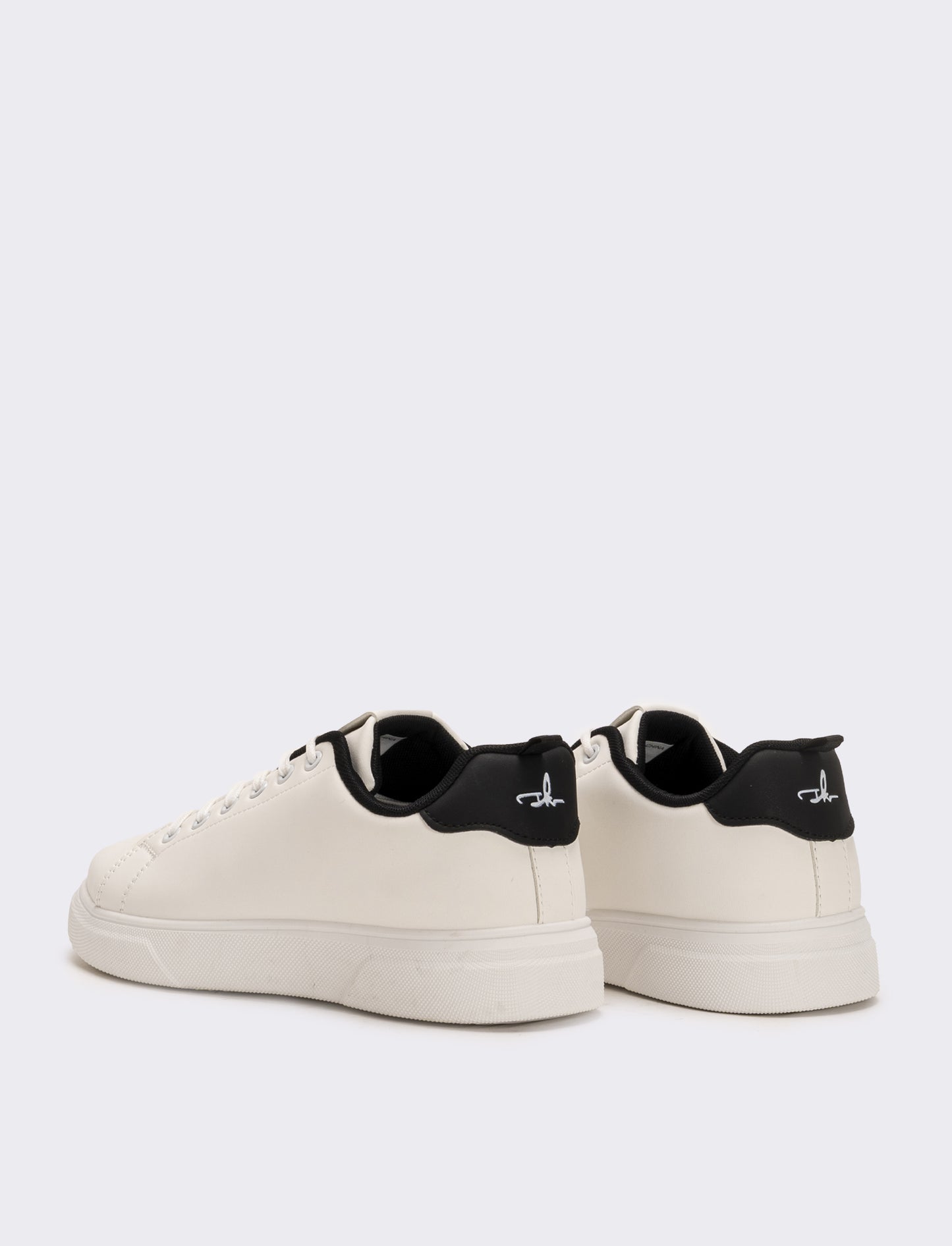 Sneakers con fodera a contrasto da uomo - Bianco
